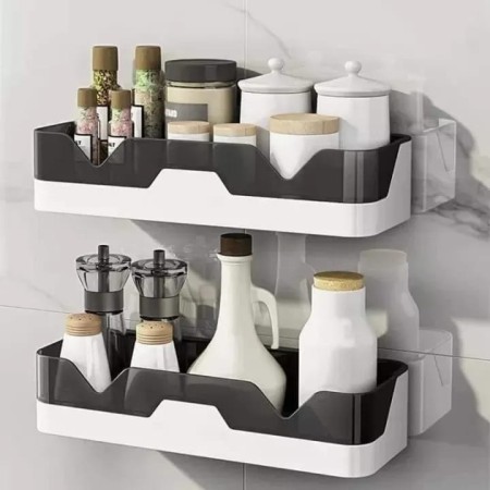 3-Pcs Wall Mounted Bathroom Shelf